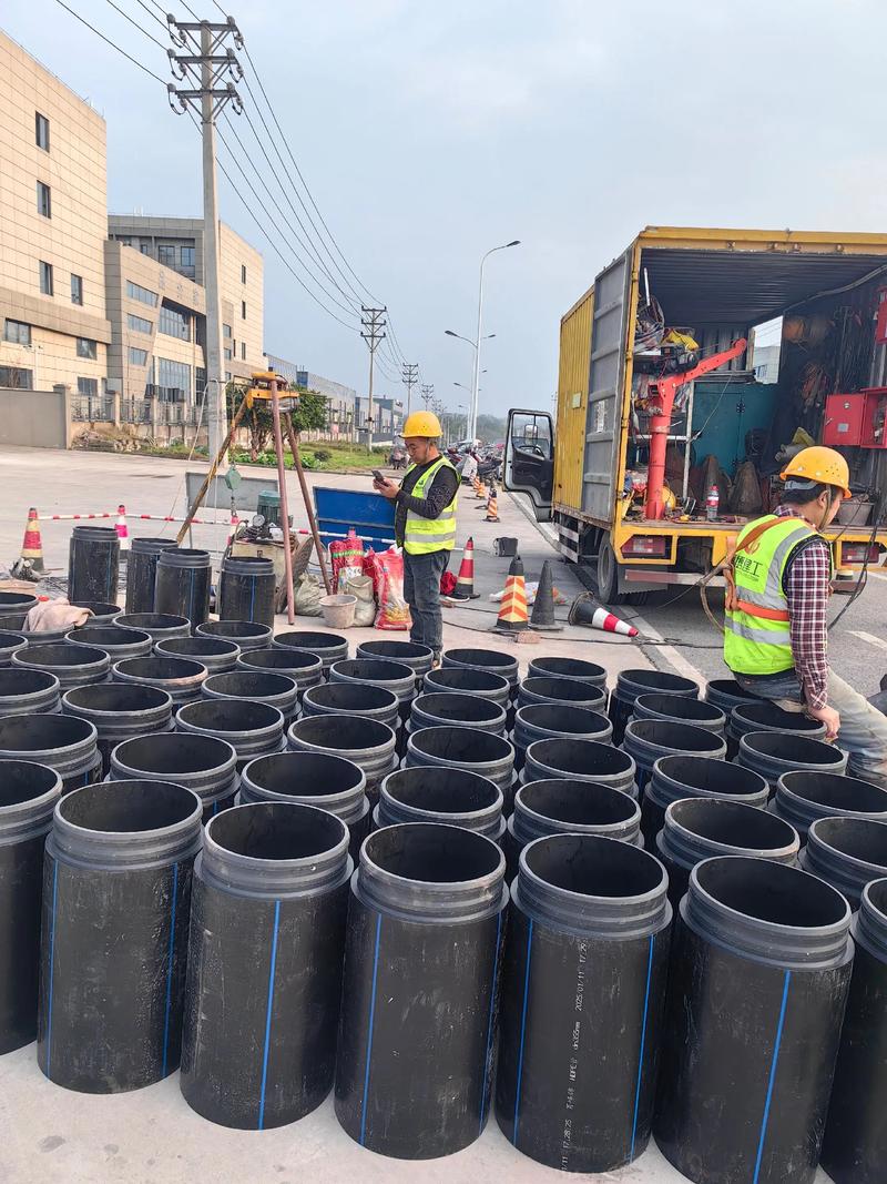 天桥管道短管置换